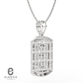 14K Gold Dog Tag
