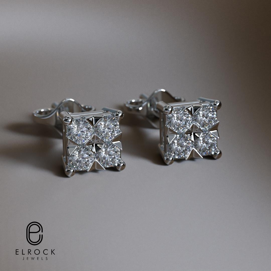 Diamond Stud Earrings