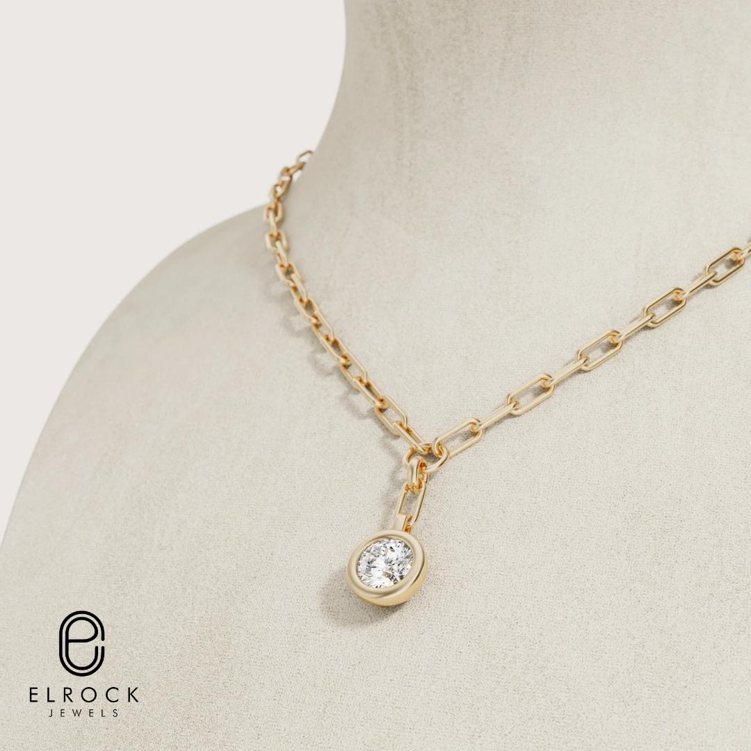 14K Gold  Elrock Custom Necklace