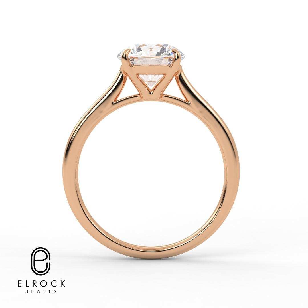 Round Solitaire Ring
