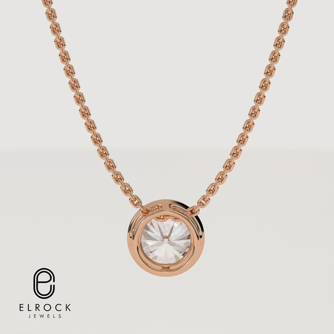Round Diamond Pendant