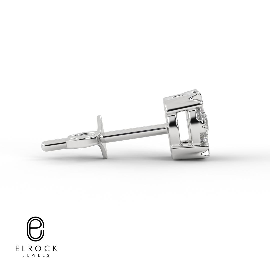 Cluster Flower Studs Earring