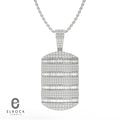14K Gold Dog Tag