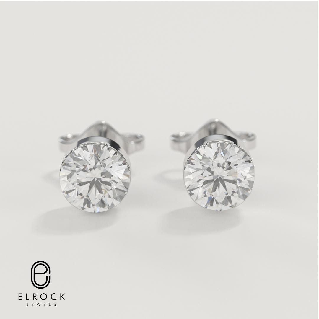 Diamond Stud Earrings