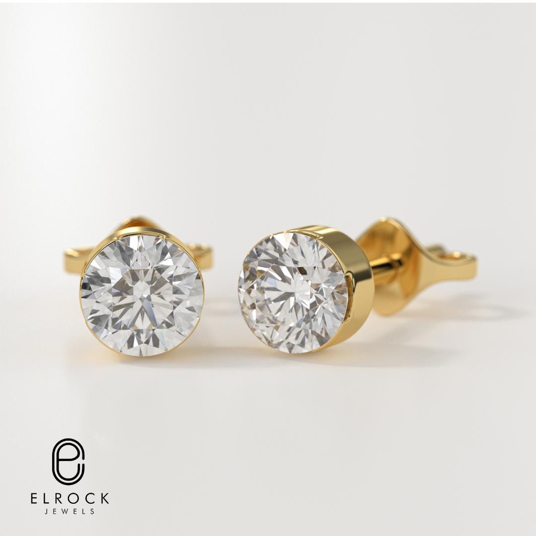 Diamond Stud Earrings