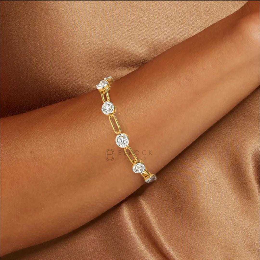 Paperclip Chain Bracelet