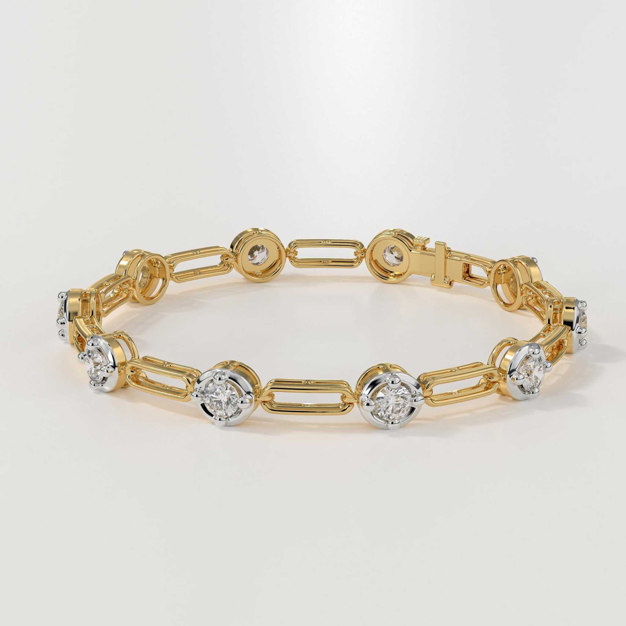 Paperclip Chain Bracelet