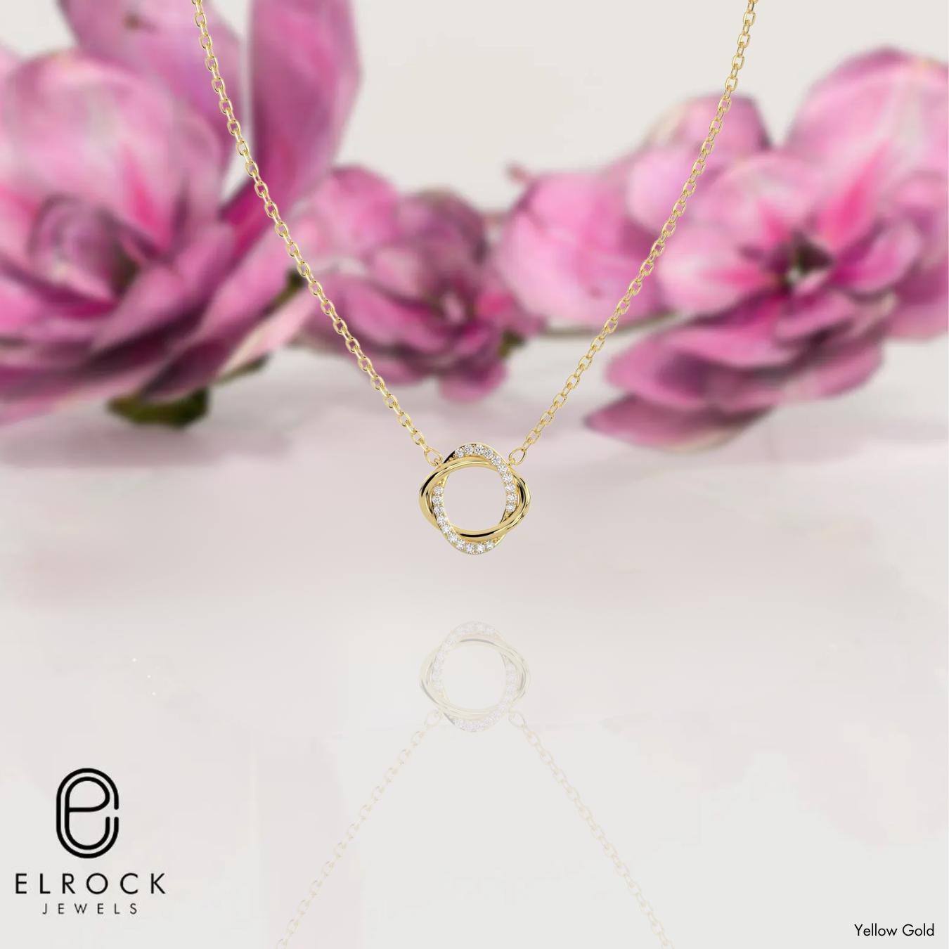 Twisted Circle Pendant