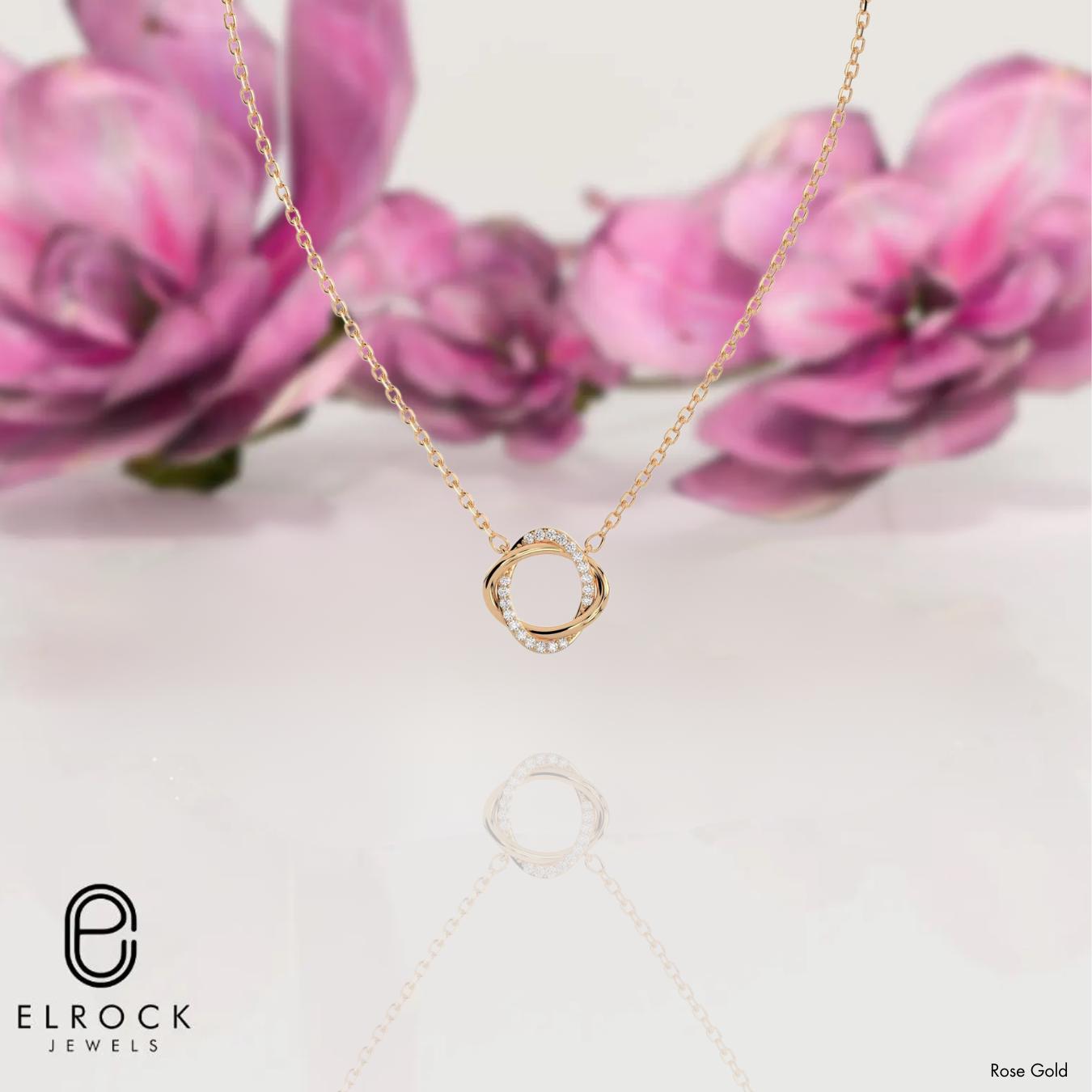 Twisted Circle Pendant