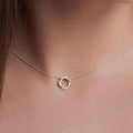 Twisted Circle Pendant