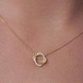 Twisted Circle Pendant