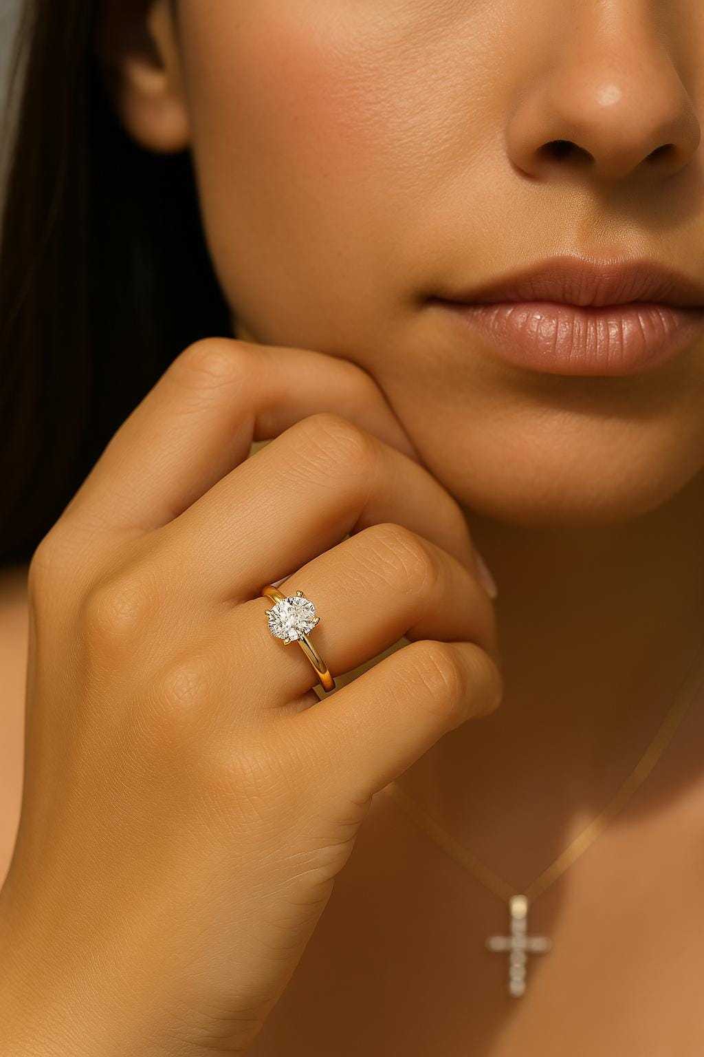 Round Solitaire Ring