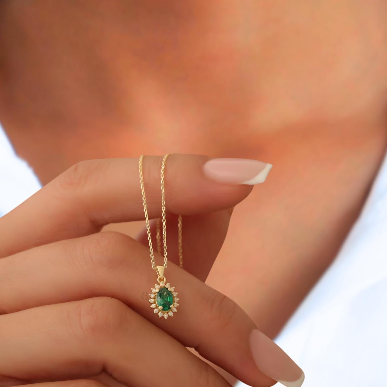 Emerald Gemstone Oval Cut