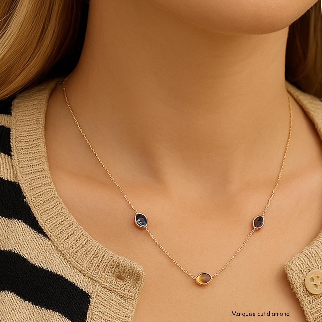 Multi Birthstone Necklace