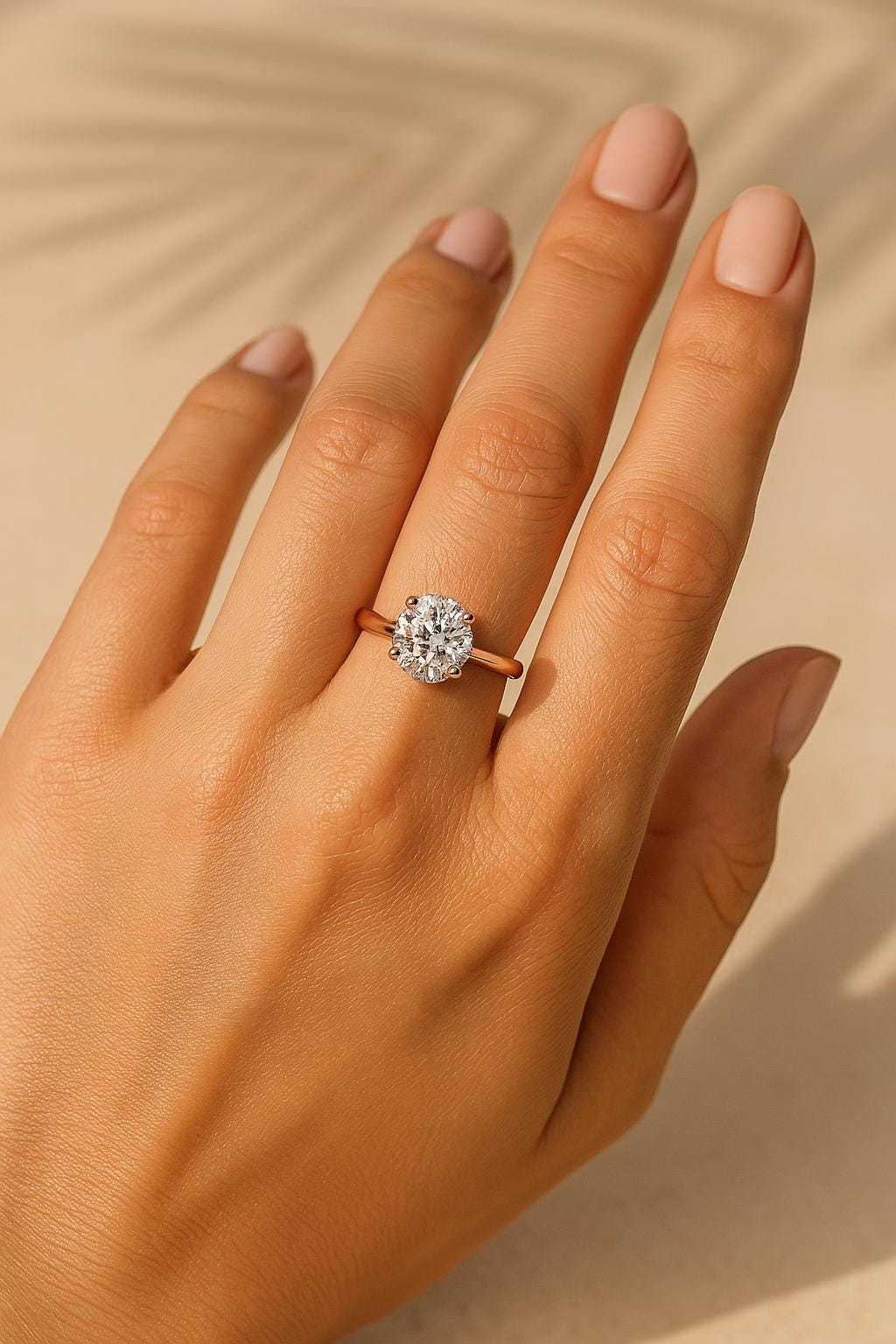 Round Solitaire Ring