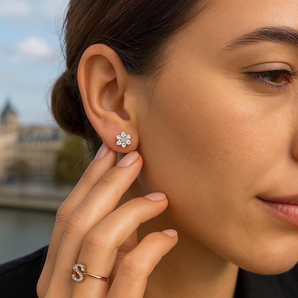 Diamond Stud Earring