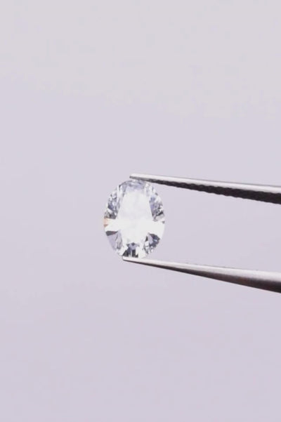 Oval Loose Lab Grown Diamond for Custom Jewelry, Eco Friendly, Brilliant Cut