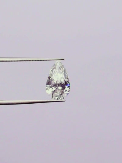 Lab Grown Pear Loose Diamond for Personalized Jewelry